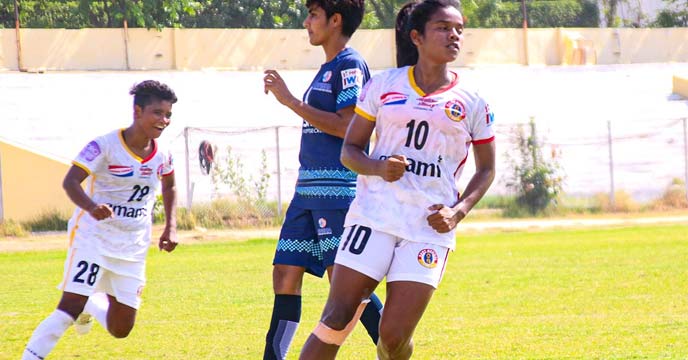 East Bengal lost again in the National Women's League