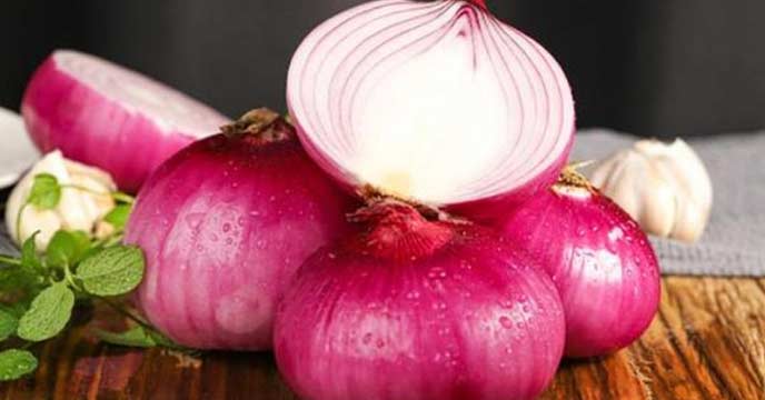 Eat onions at night