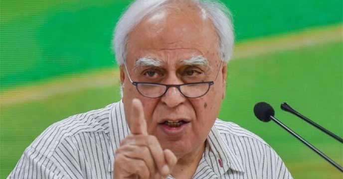Kapil Sibal Faces Backlash for Issuing Election Commission Notice to Congress
