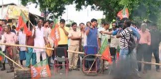 Clashes erupt as BJP workers protest bandh in Moyna over murder case