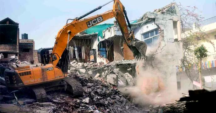 Murshidabad District as TMC Office Faces Demolition