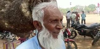 Rustam, Presumed Dead, Surprises at Left-Cong Rally by Cycling 15 Km in Scorching Heat!