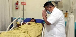 "Suvendu Adhikari's Visit to Kolkata Hospital for Updates on Nandigram Road Accident Victims
