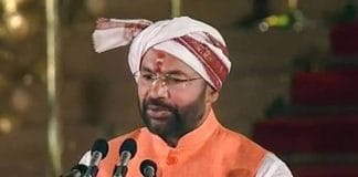 Union Minister G Kishan Reddy
