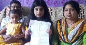 ISRO is going to Upasana of Patiram in South Dinajpur of class nine to do space research