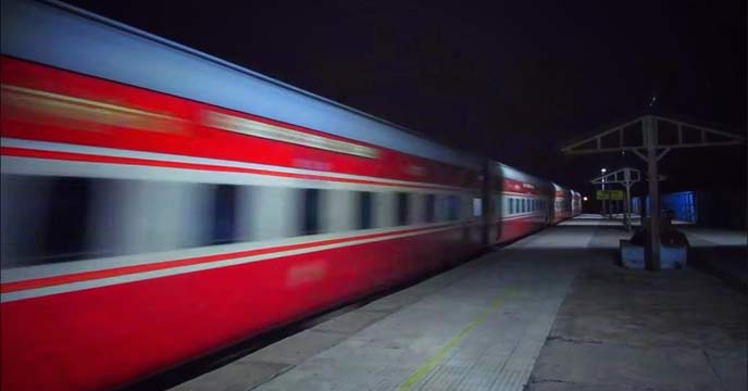 Why Train Speed Increases at Night