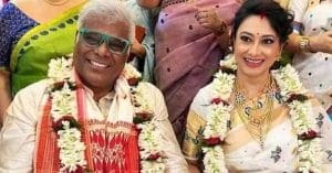 Ashish Vidyarthi with wife Rupali Barua