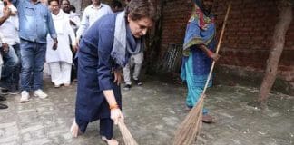 When rushing home in the evening