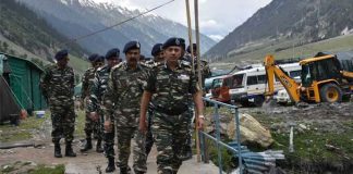 Army Meeting Amarnath Yatra
