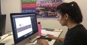 Graphic Designer india girl