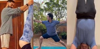 Indian Cricket Circles Celebrate International Day of Yoga with Enthusiasm