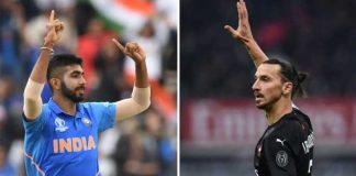 Jasprit Bumrah pays tribute to football legend Zlatan Ibrahimovic