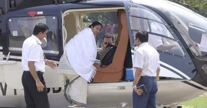 Mamata Banerjee's Injured MRI Conducted Inside Helicopter Amidst Disaster, Ministers Swiftly Respond to Hospital