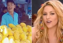 Pakistani mango seller sings his own version of Waka Waka