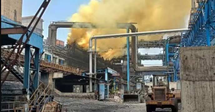 Tata Steel Factory in Odisha