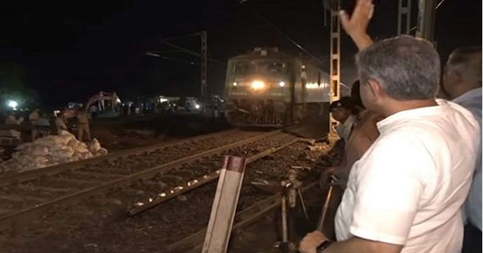 Trial Run Successfully Conducted at Baleshwar After Train Accident