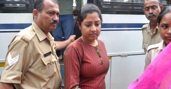 Sarada Scam accused Debjani Mukherjee