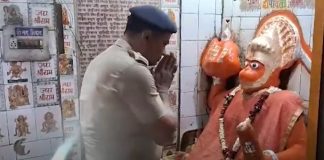 Controversial Act: ADCP Allegedly Breaks Temple in Bhajanpura with Folded Hands Before Bulldozing