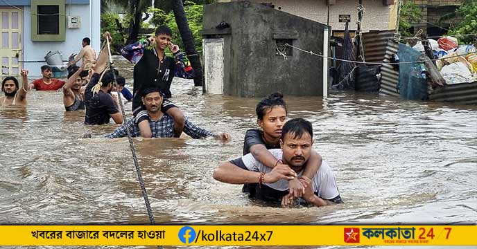 Flood in Gujarat-Maharashtra