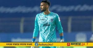 Goalkeeper Lara Sharma