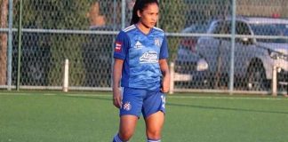 Indian Striker Jyoti Chauhan