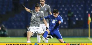Kazakhstan and Uzbekistan football