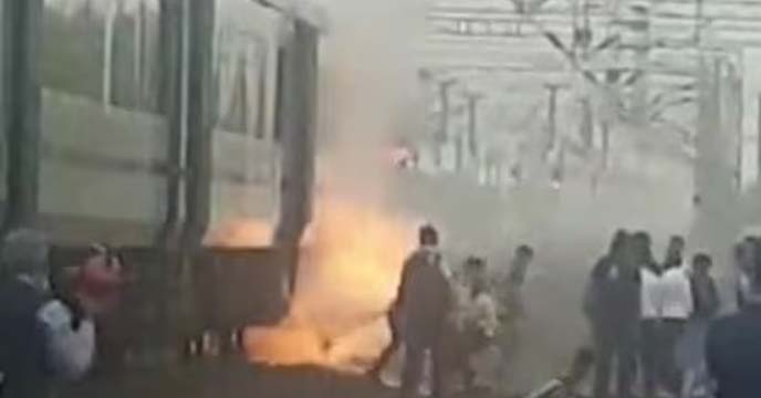 Vande Bharat Express fire