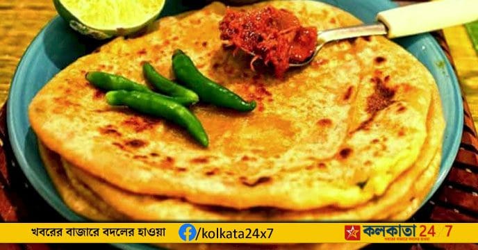 Alur porota Alur Porota: রাতে রুটির বদলে সহজে বানান আলুর পরোটা