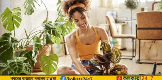 Bedroom Plants india girl