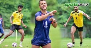 Inter Kashi FC pre-season practice