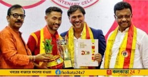 Jiban Chakraborty Memorial Emerging Football Player of the season : Naorem Mahesh Singh