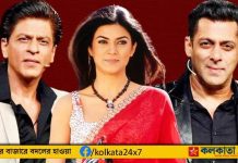 Sushmita Sen, Shah Rukh Khan, Salman Khan