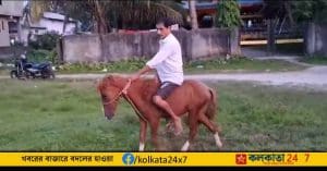 Assam Man Trades Scooter for Horse After Frustrating Encounter with Police