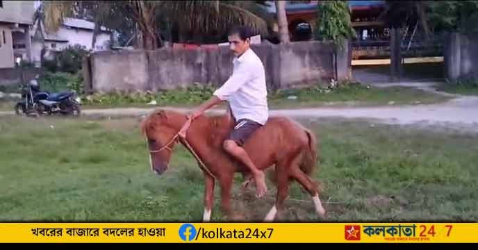 Assam Man Trades Scooter for Horse After Frustrating Encounter with Police