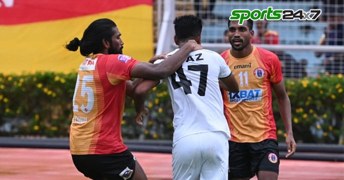 East Bengal Football Player Accused of Holding Opponent's Neck