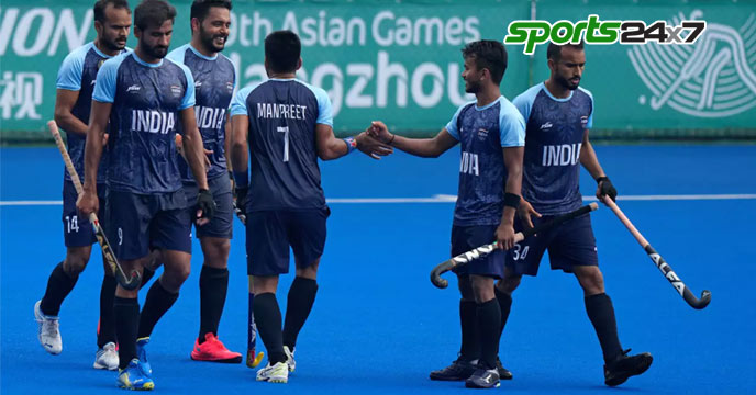 India Pakistan 10-2 Hockey Semi-Final