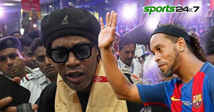 Ronaldinho Gaucho's Unforgettable Appearance in Kolkata: A Football Legend's Visit