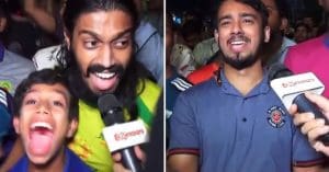 Bangladesh celebrates India's defeat in the World Cup