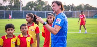 East Bengal Coach Carles Cuadrat