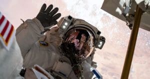 Astronaut in Space, NASA picture