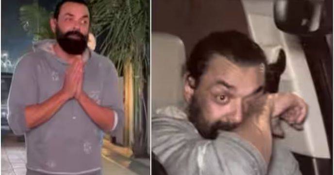 Bobby Deol cries at Animal Success party