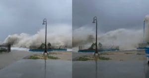 Cyclone Michaung landfall