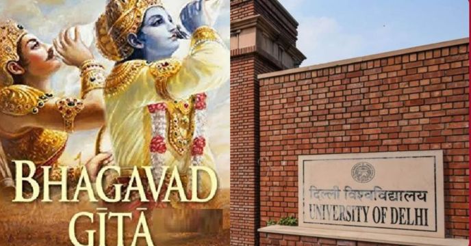 Controversy Surrounding Bhagavad Gita Course at DU College