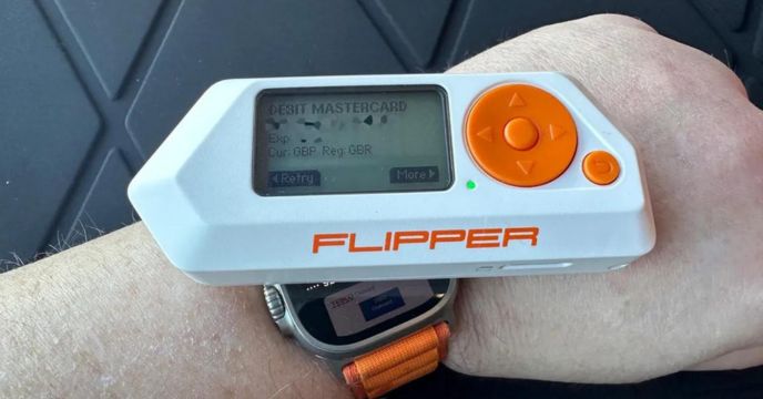 Flipper zero can hack your device