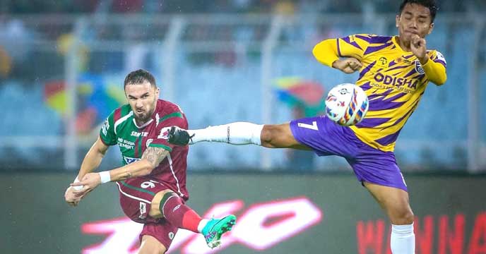 Mohun Bagan and Odisha FC Share Points in Draw