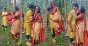 Karnataka teacher-student photoshoot viral