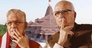 Lal Krishna Advani and Murli Manohar Joshi