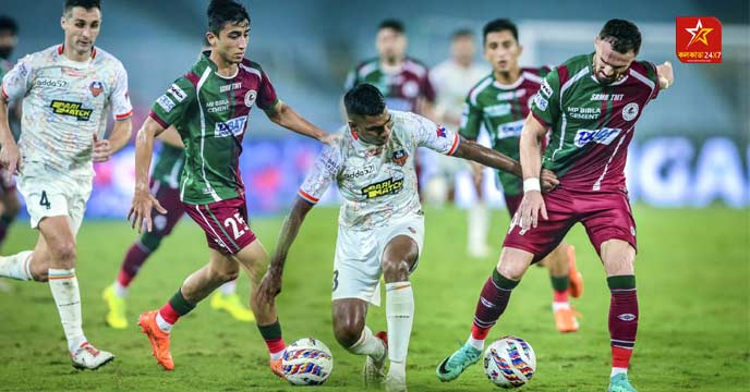 Mohun Bagan Suffers 4-1 Defeat Against FC Goa