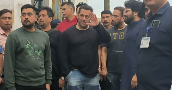 Salman Khan in Kolkata