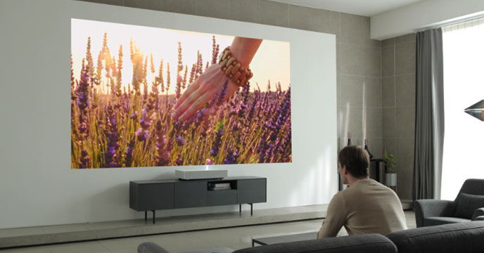 Smart Projector at home